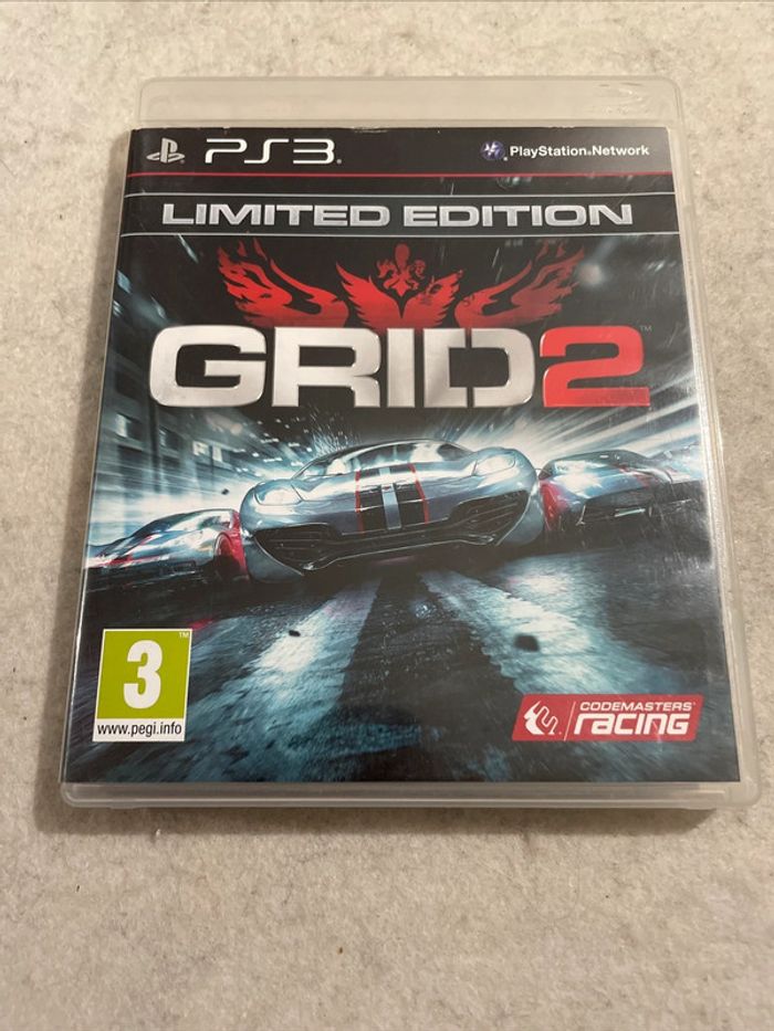 Grid 2 Limited Édition PS3 Jeu Sony Playstation 3