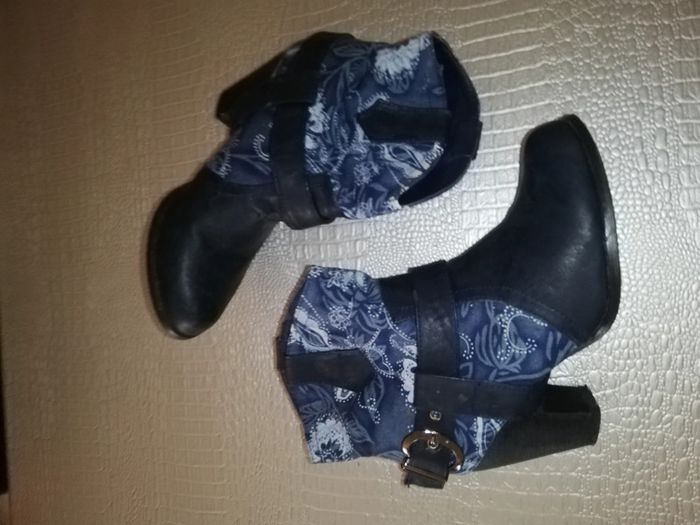 Boots bleu nuit - photo numéro 5