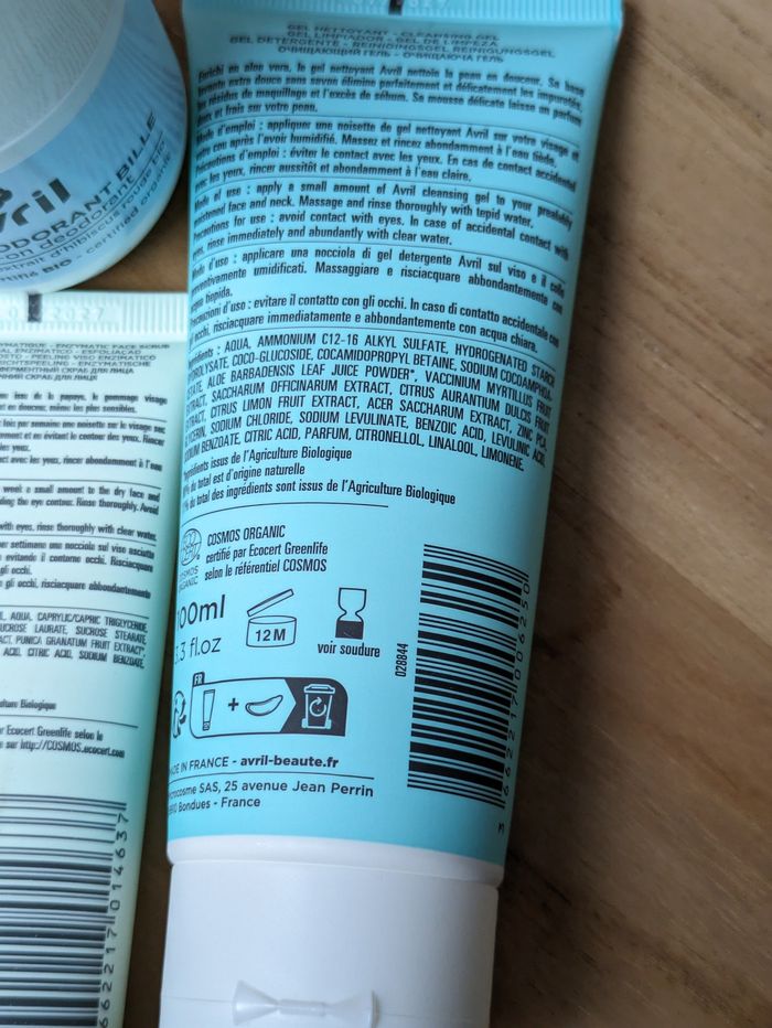 Lot de produits Avril neuf certifiés Bio - photo numéro 8