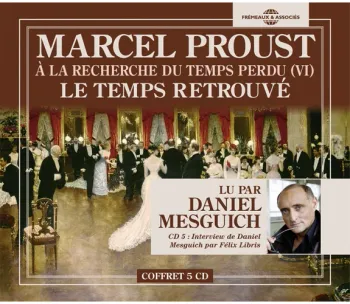 Coffret X5 CD "Le Temps Retrouvé - À La Recherche du temps perdu Vol.6" Marcel Proust Neuf