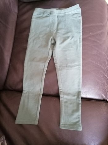Jegging vert 6 ans neuf