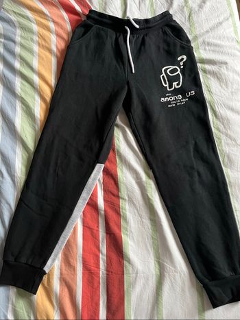 Jogging among us taille 12ans garçon noir