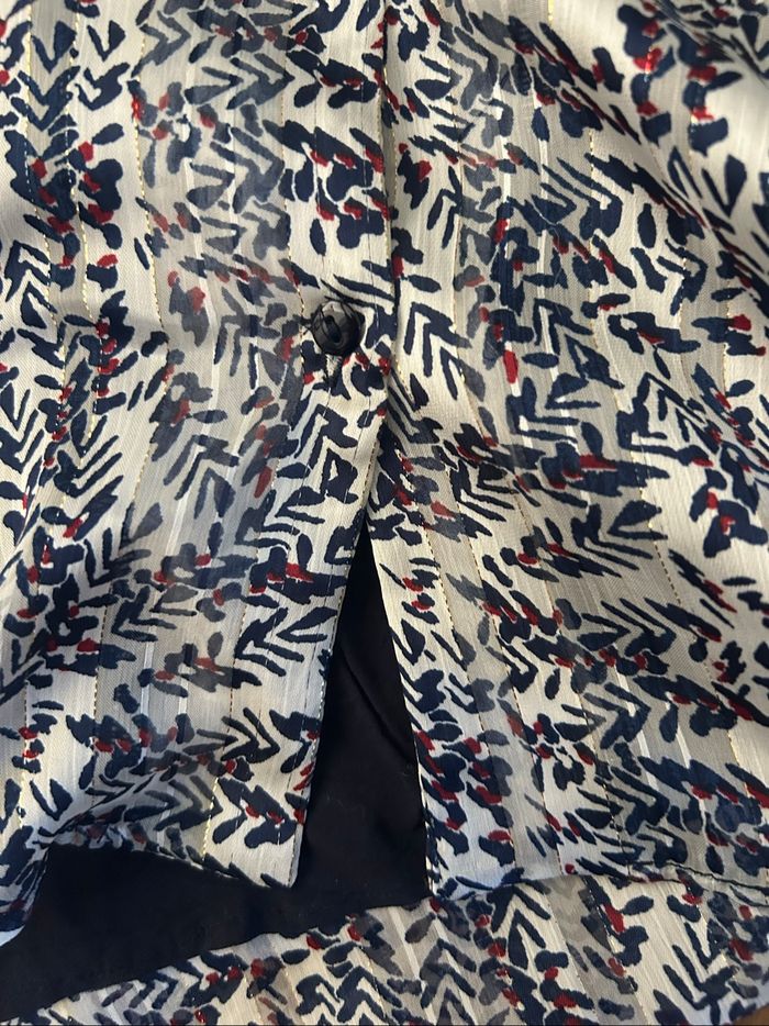 Robe fluide manches courtes - Nafnaf - T.36 - Parfait état - photo numéro 5