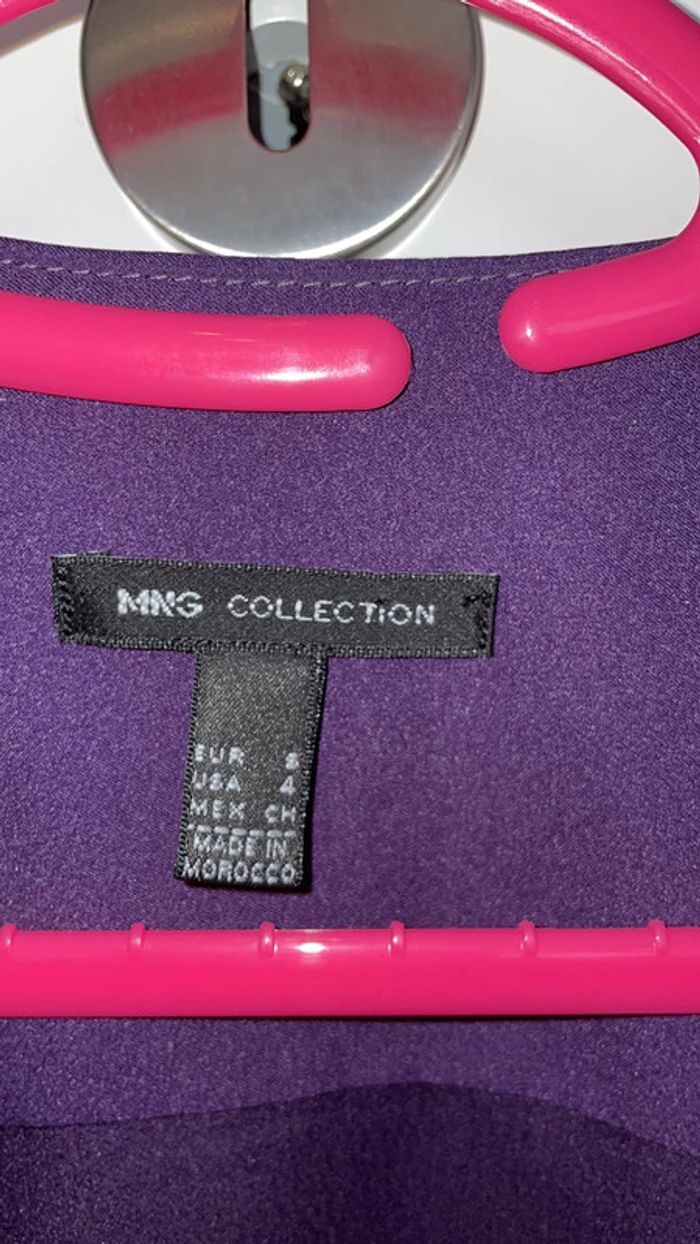 Chemisier violet Mango - photo numéro 2