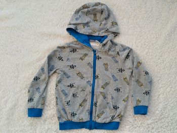 Veste à capuche motif espace taille 4-6 ans