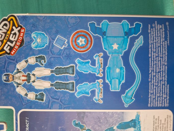 Captain America Mission de glace - Bend and Flex Marvel - photo numéro 5