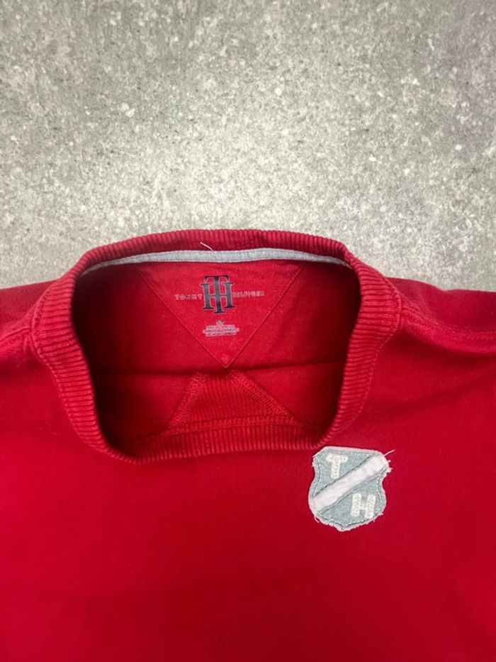 🧥 Pull rouge Tommy Hilfiger taille S 🧥 - photo numéro 4