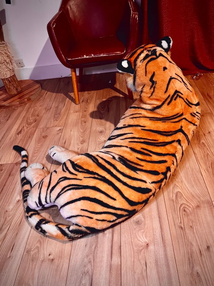 Grande Peluche Tigre 160 cm XXL - photo numéro 6