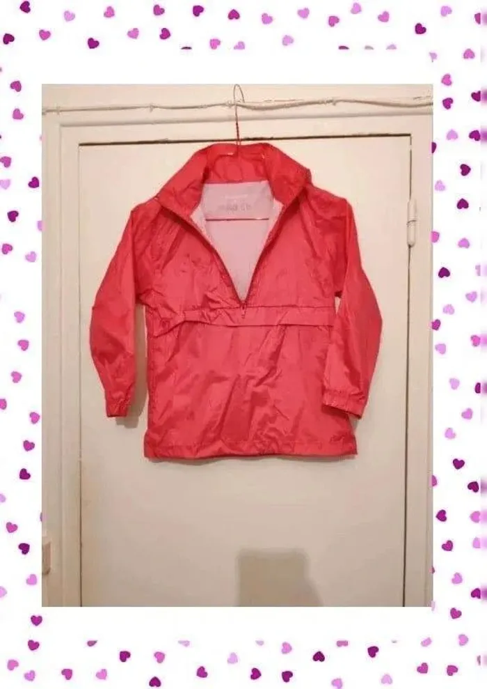 K-way à enfiler taille 6 ans rose in extenso