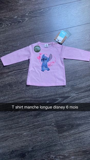 T shirt manche longue stitch
