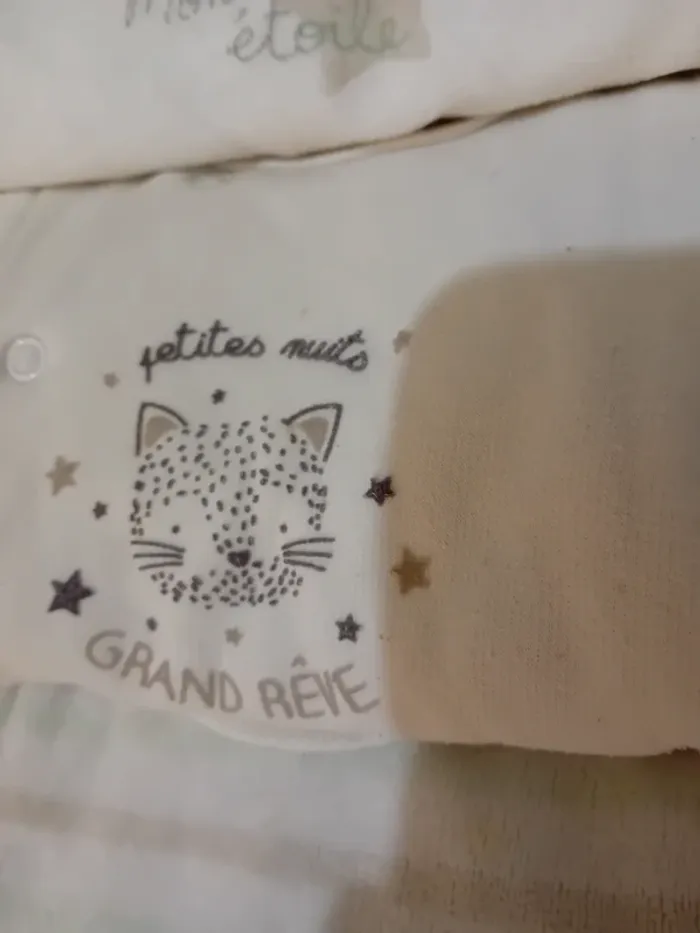 Lot de pyjamas bébé hiver en velours - photo numéro 3