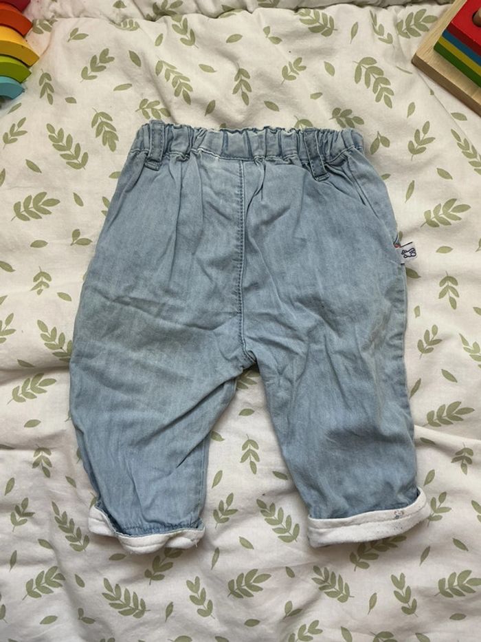 Pantalon léger bleu clair 3 mois la compagnie des petits - photo numéro 7