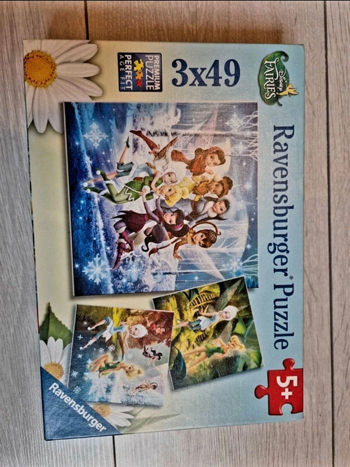 3 puzzles Disney 49 pièces NEUFS