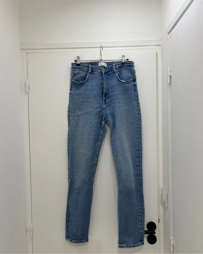Jean Skinny Zara 38 taille haute - photo numéro 2