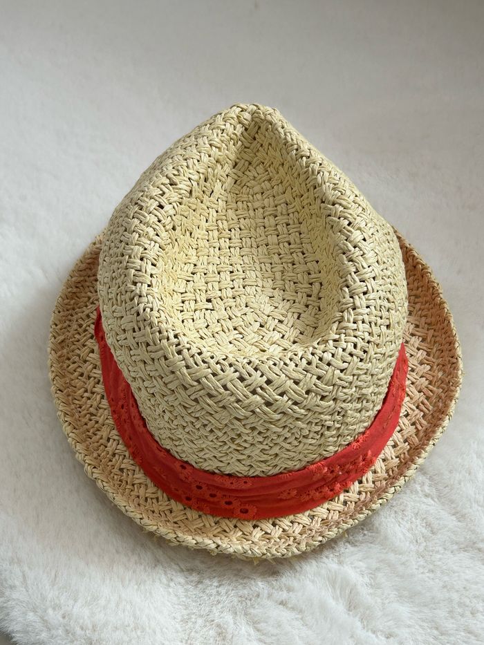 Lot 2 chapeaux de paille été fille - photo numéro 6