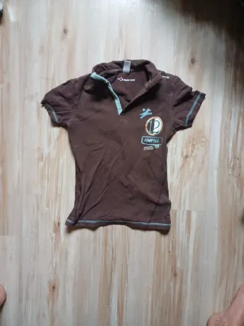 Polo equitation 10 ans manches courtes