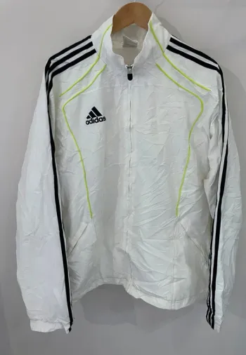 Track jacket Adidas blanche Real Madrid Mens L