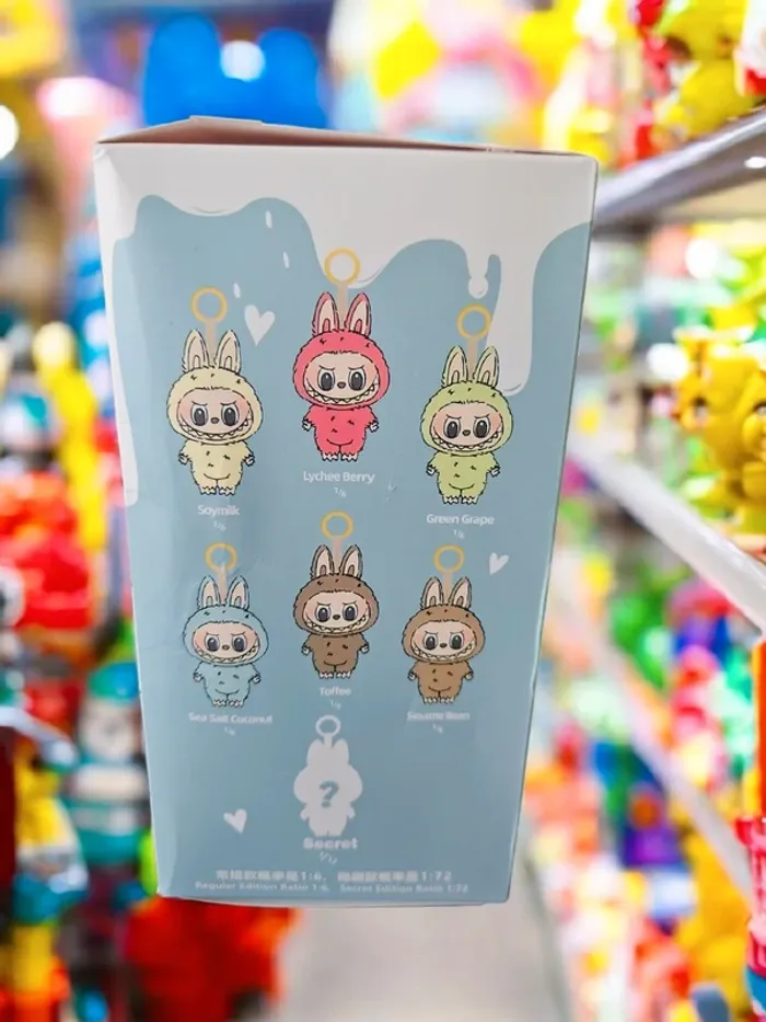 Figurine Labubu  Pop mart The Monsters – Exciting Macaron (Vinyl Face) - photo numéro 2