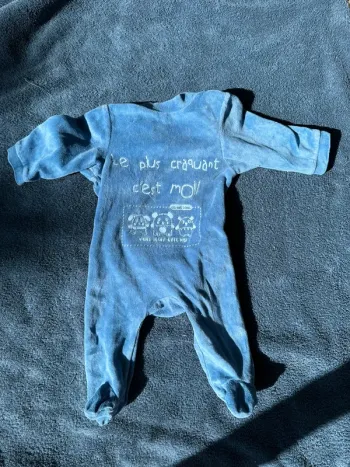 Pyjama velours 3 mois