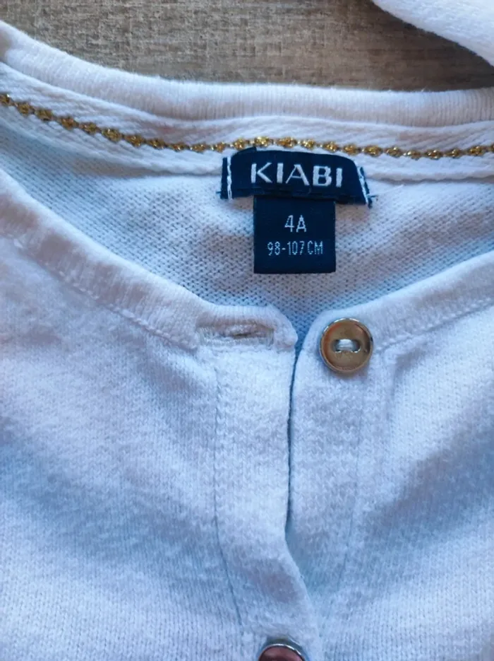 Gilet blanc - photo numéro 2