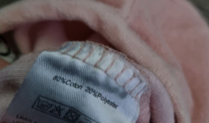 Grenouillère rose imprimé chat 9mois - photo numéro 6
