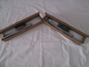 Lot 2 appliques murales LED