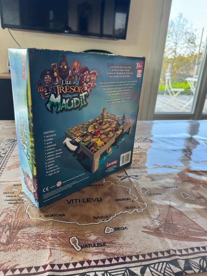 L’île du trésor maudit – Lansay – Jeu Neuf & Scellé