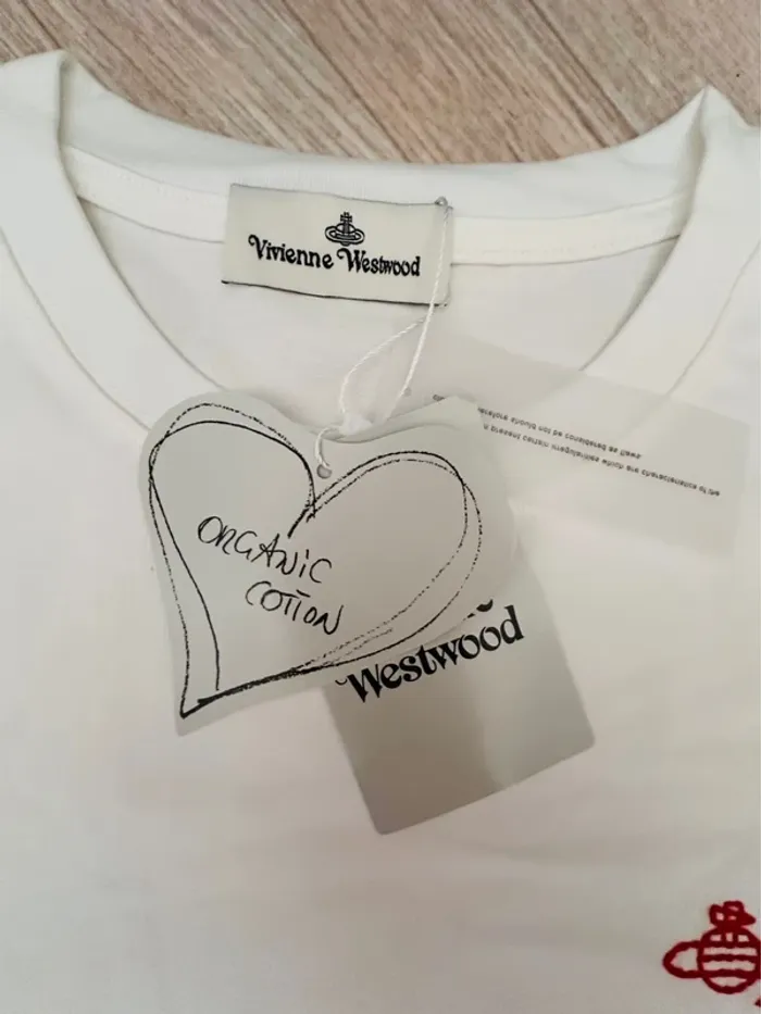 👕T-shirt Vivienne Westwood – Sprayorb Classic (L) 100% coton biologique - photo numéro 5