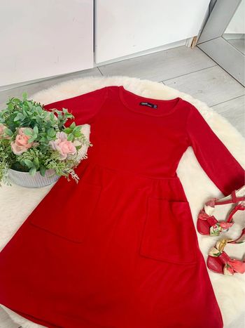 Magnifique robe  patineuse avec poches