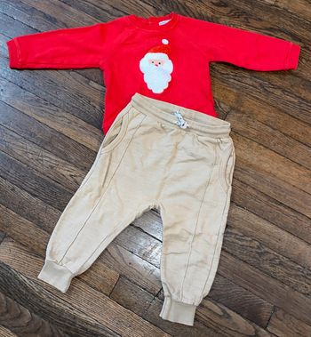 ensemble sweat Bout'chou et legging Zara 24 mois