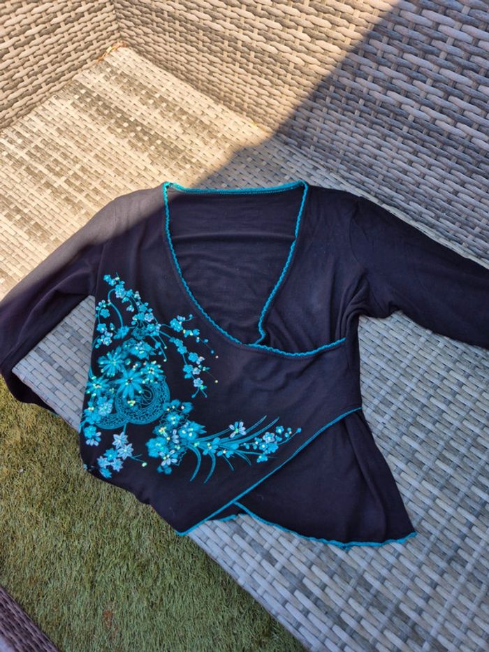 Tee-shirt à manches longues pour femme T. 3 - photo numéro 9