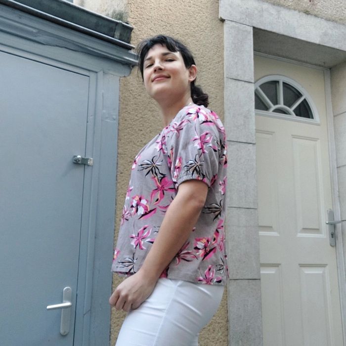 Top fluide taille M oversize - photo numéro 2