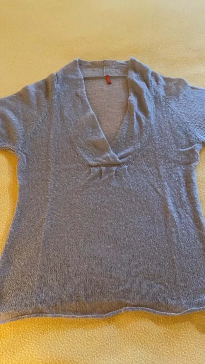 Pull fin mohair