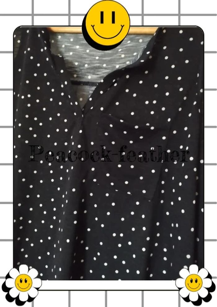 Débardeur pois Kiabi 46/48 - photo numéro 2