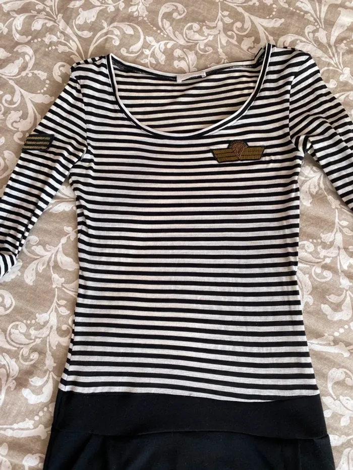 Robe tunique marinière Promod - photo numéro 2