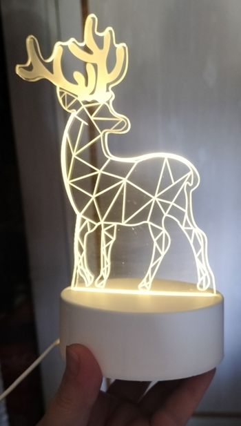 Lampe cerf