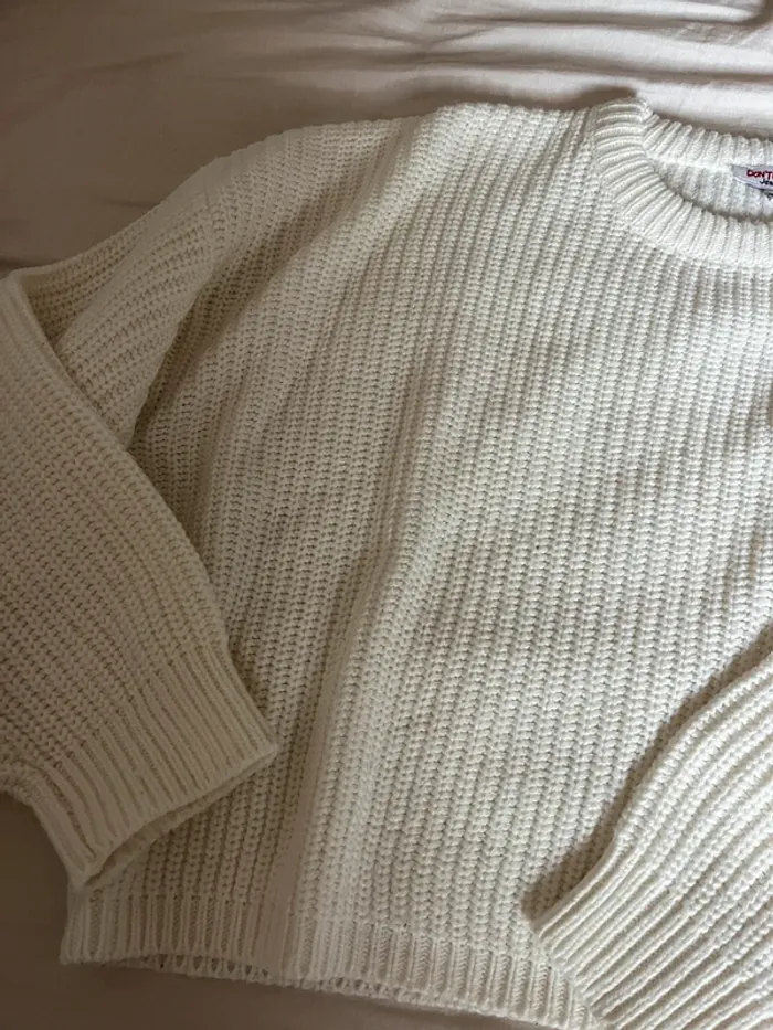 pull blanc - photo numéro 3