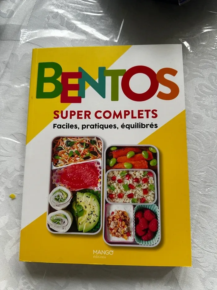 Livre Bentos super complets