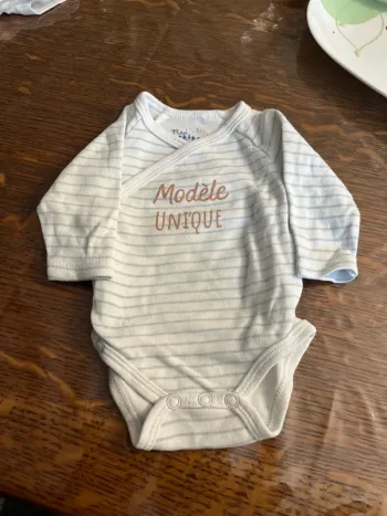 Body modèle unique bleu