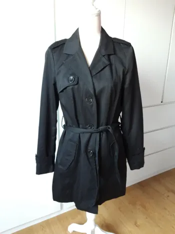 Très joli trench léger noir Vero Moda