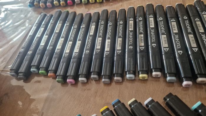 Gros lot de feutre 100pieces - photo numéro 5