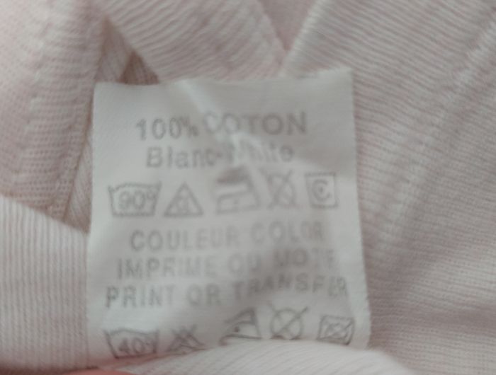 Maillot de corps / T-shirt BLEU ARDOISE fille rose pale - 4 ans - photo numéro 6