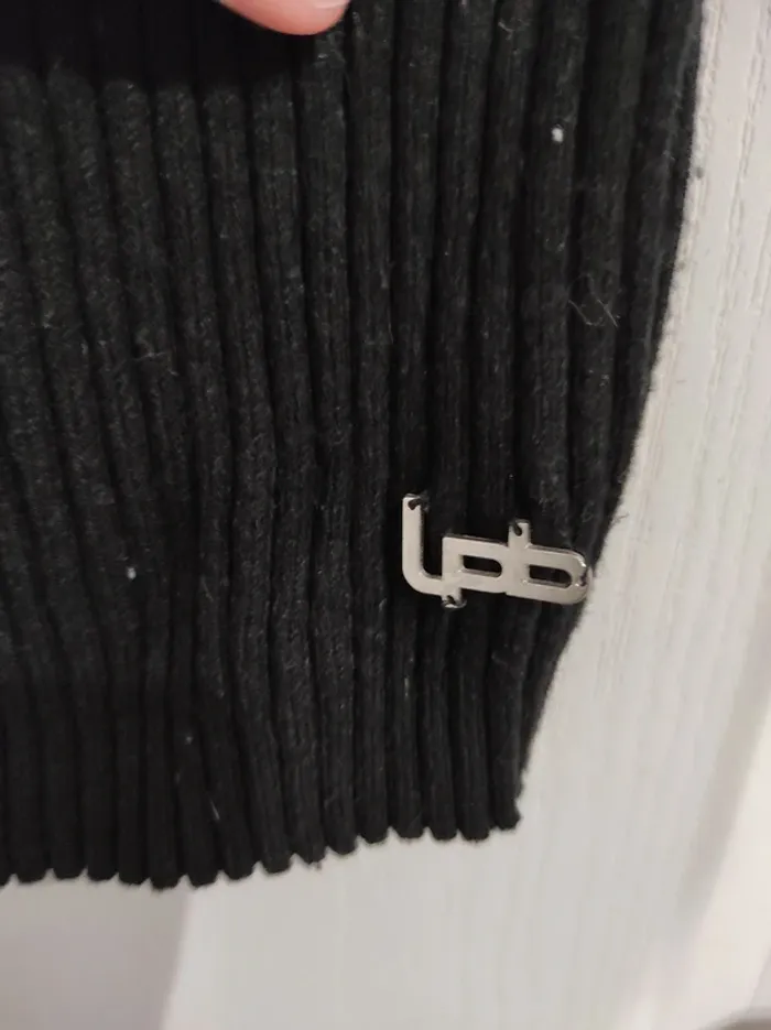 Robe LPB col roulé noir - photo numéro 3