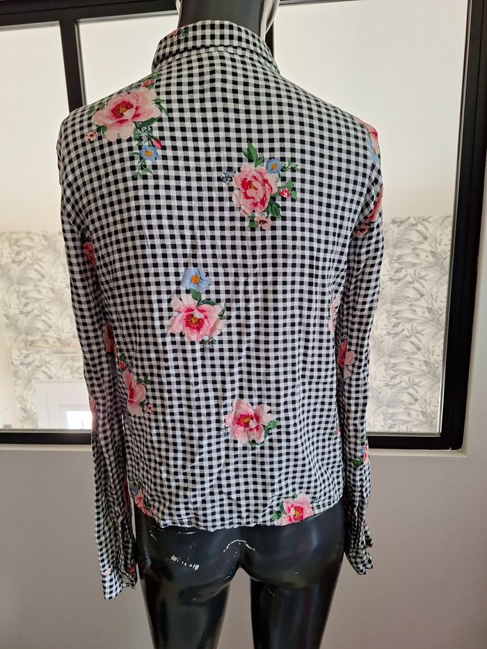 Chemisier fleuri écossais 32 - photo numéro 3