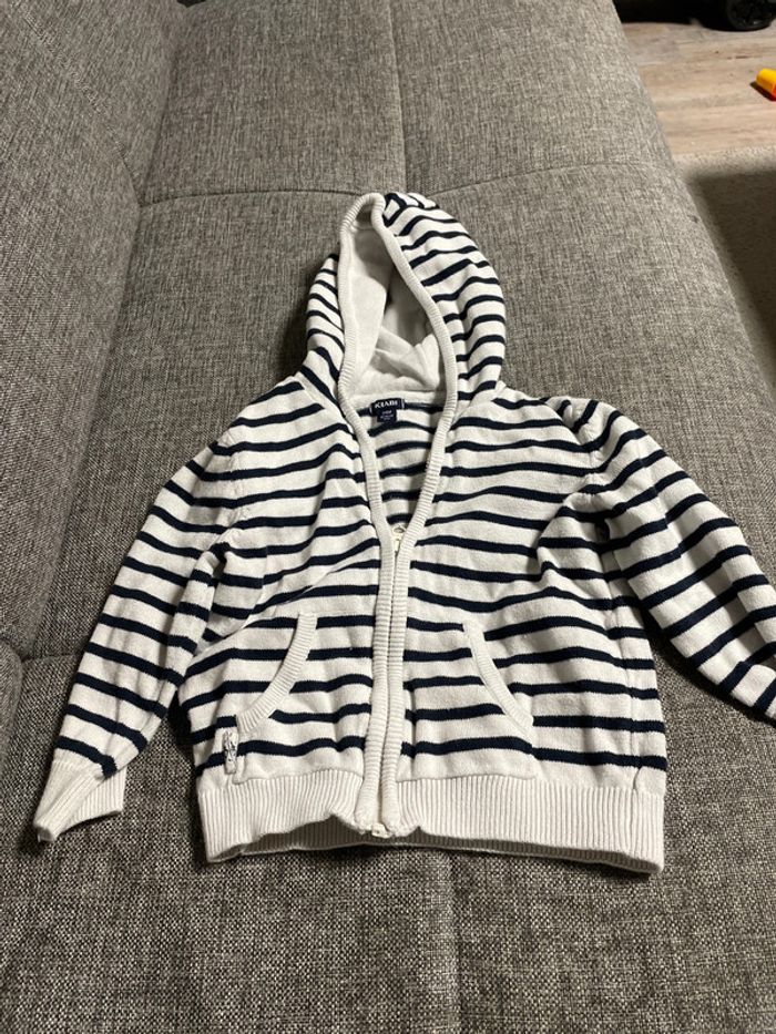 Gilet capuche 24 mois