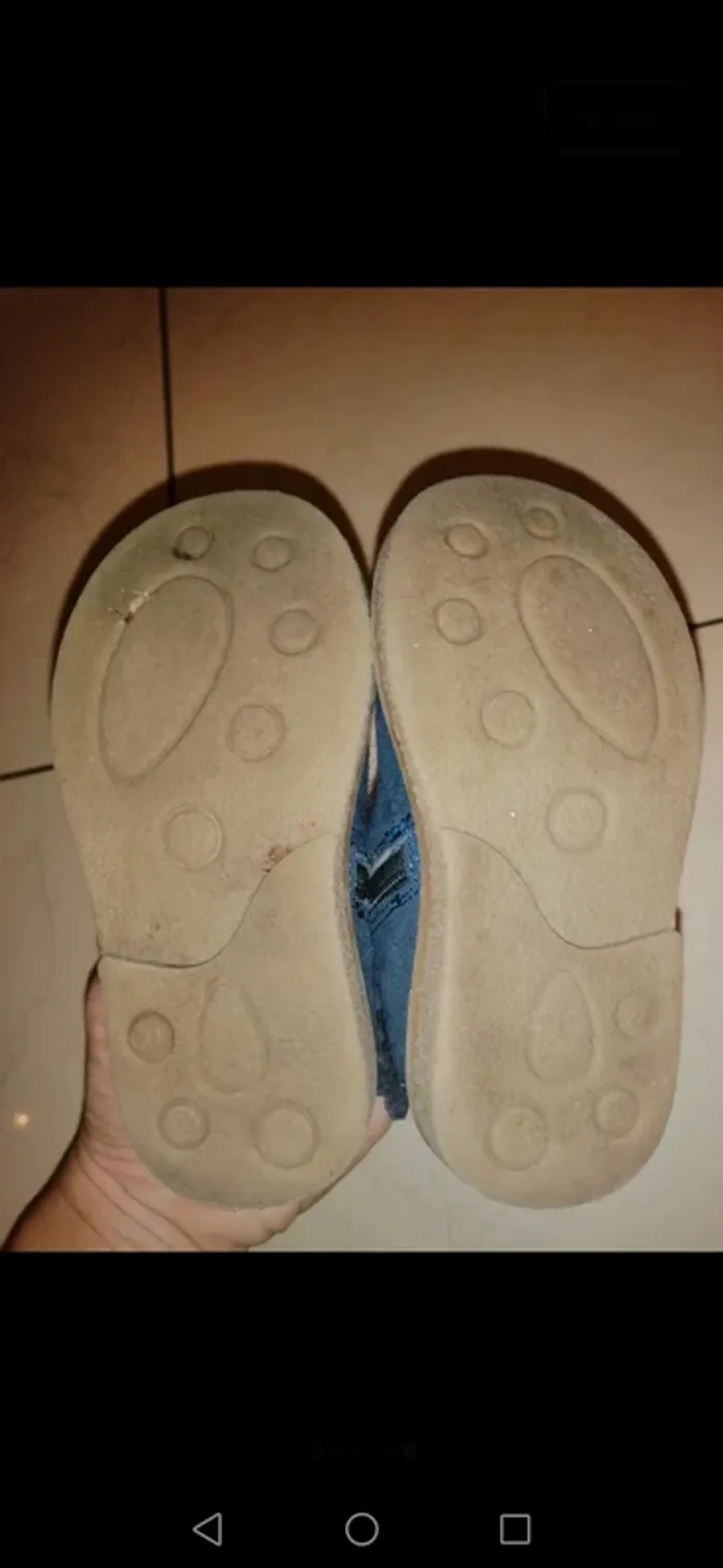 Bottines bleues fille vertbaudet avec motif fleurs - photo numéro 6