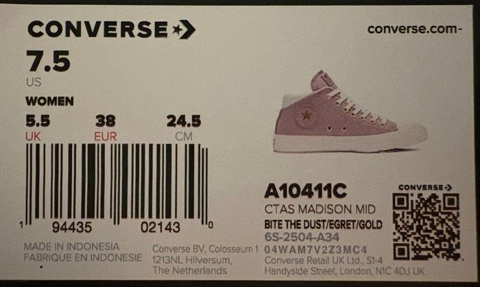 Converse femme montante - photo numéro 5