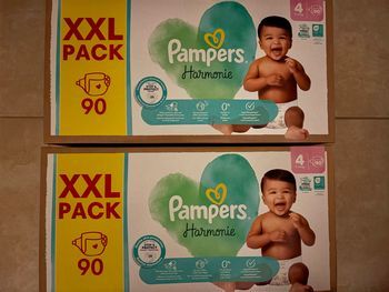 Couches Pampers Harmonie Taille 4 Neuf