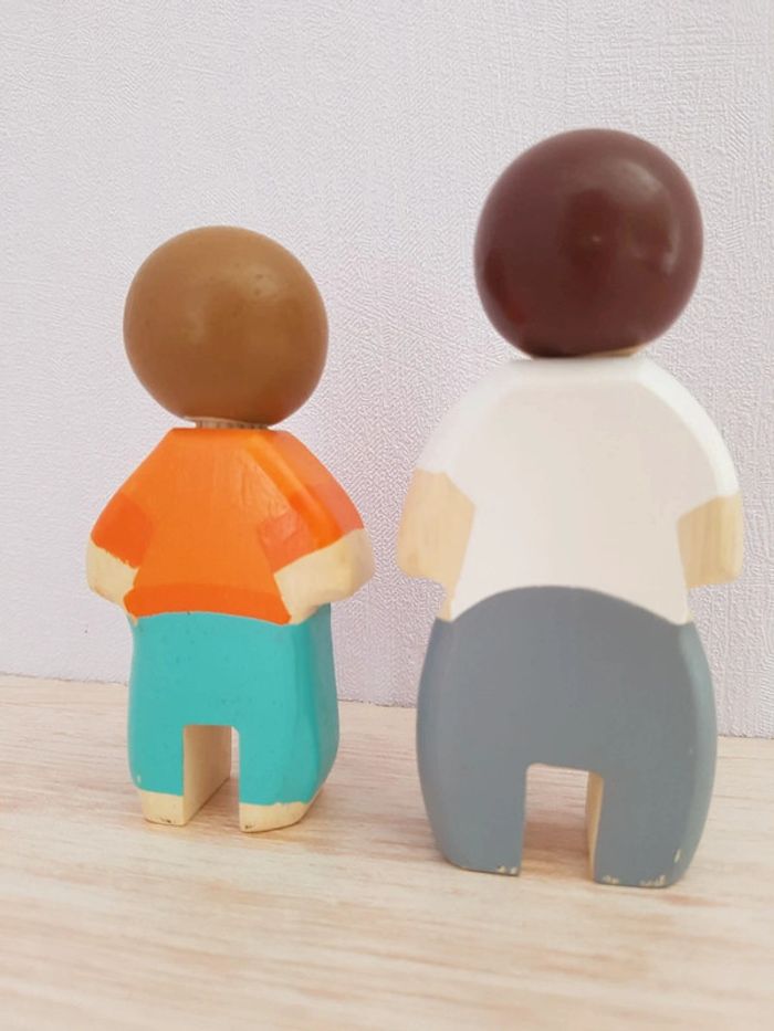 2 figurines en bois Tender leaf toys - photo numéro 11