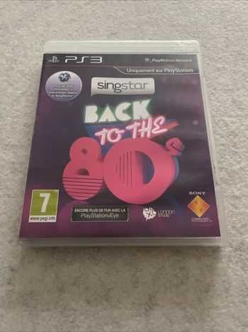 Singstar Back to the 80s Jeu PS3 Complet FR